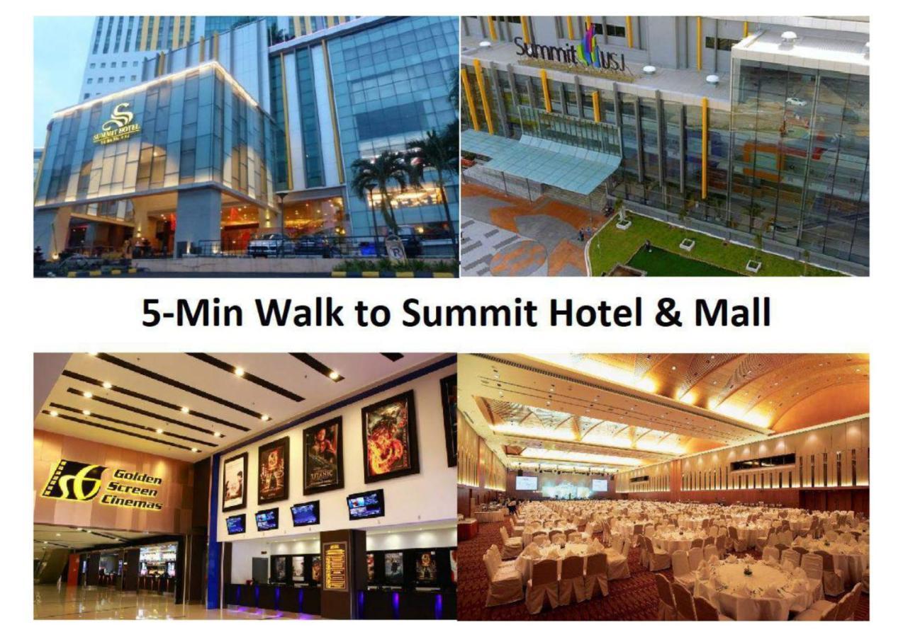 Subang City Residence, 8-9 Pax With Balcony, Walking Distance To Summit, 5Min To Sunway Subang Jaya Exteriör bild